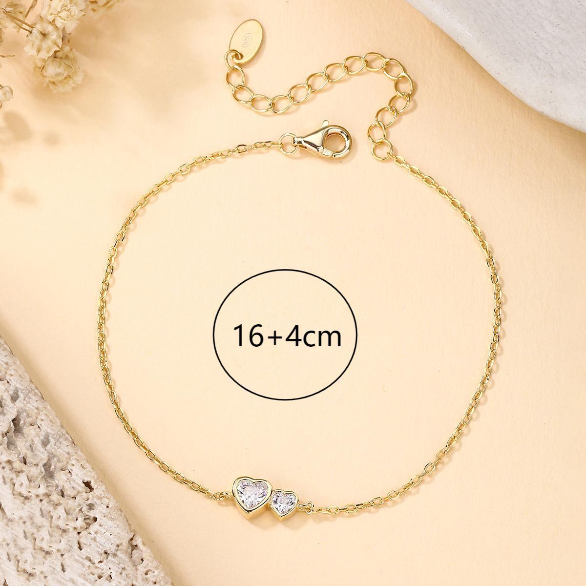 Double Heart Bracelet