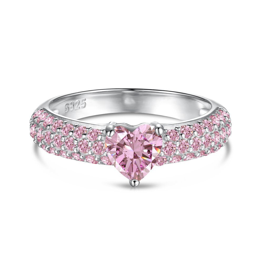 Darling Heart Ring Pink